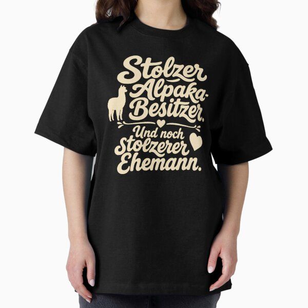 Proud alpaca owner. And even prouder husband. – Alpaca Shirt