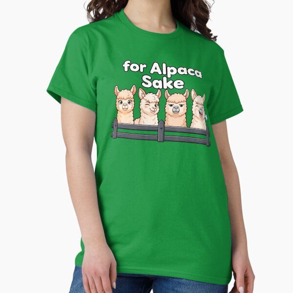 For Alpaca Sake Funny Alpaca Lover