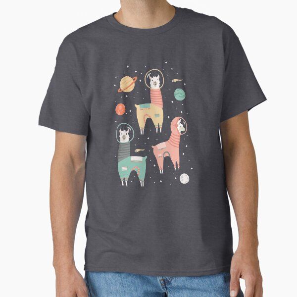 Astronaut Llamas in Space