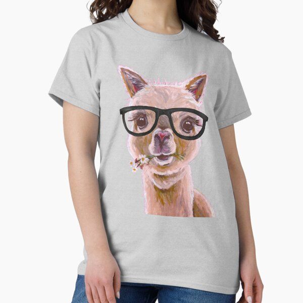 Alpaca with Glasses