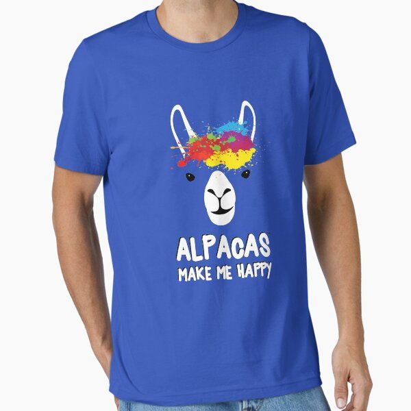 Happy Rainbow Alpaca Design