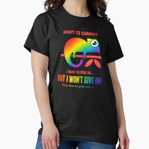 Adapt to Change? | Authenticity Chameleon – Rainbow Edition
