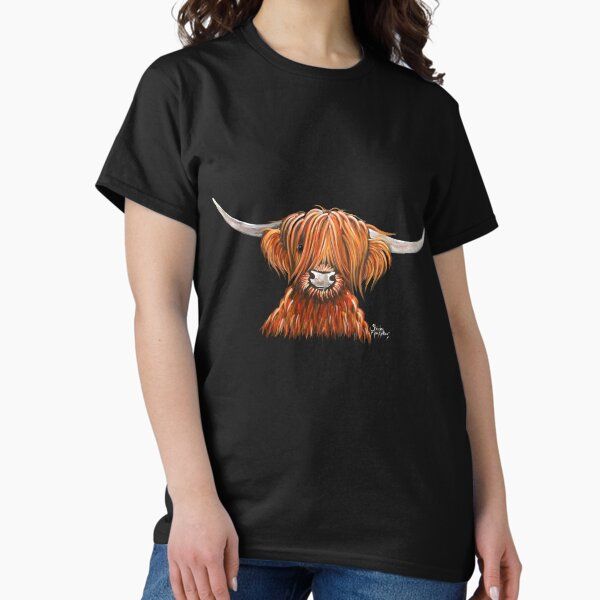 Scottish Hairy Highland Cow ' HeNRY B 2 ' by Shirley MacArthur